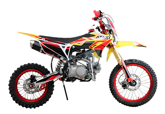 Питбайк ATAKI START YX125EM 17/14 SZ Limited Edition (эл. стартер 2020 г.) pitbikemarket.ru
