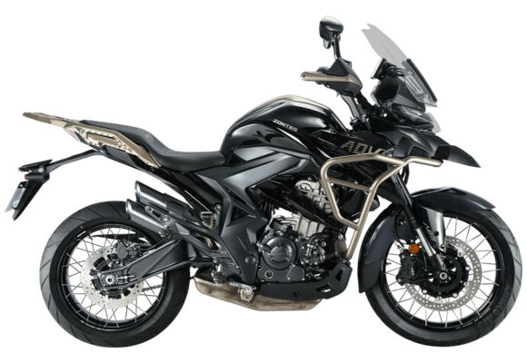 Мотоцикл ZONTES ZT350-T (4T ZT184MP EFI) 19/17 ПТС Черный pitbikemarket.ru