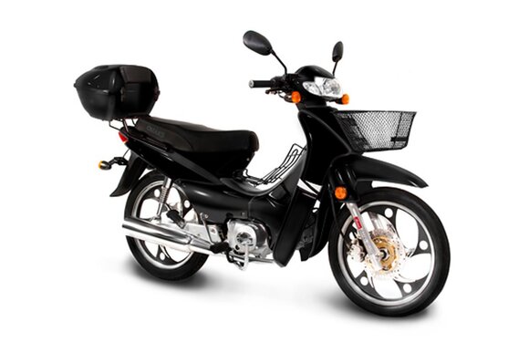 Скутеретта Motoland AСTIVE 125 куб. (черный) pitbikemarket.ru
