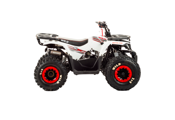 Квадроцикл Motoland 125 WILD BASIC белый pitbikemarket.ru