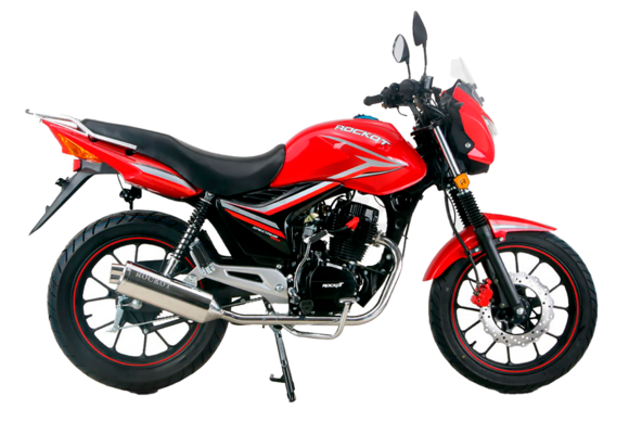 Мотоцикл дорожный ROCKOT SPECTRUM 150 (красный глянцевый, ЭПТС) pitbikemarket.ru
