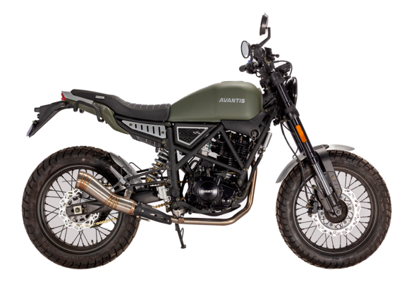 Мотоцикл Avantis City 250 ПТС (Зеленый) pitbikemarket.ru