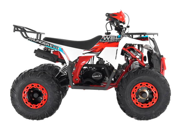 Квадроцикл Wels Thunder EVO X 125 белый pitbikemarket.ru