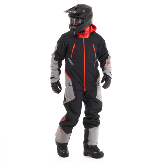 Dragonfly Комбинезон EXTREME 2.0 Man Black - Red - Grey 2024 Утепленный (100) (XL) pitbikemarket.ru