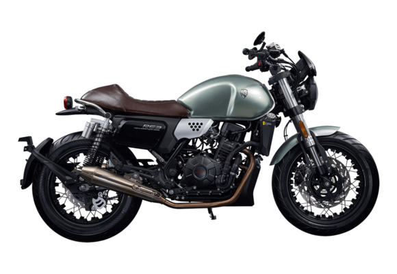 Мотоцикл CYCLONE RE3 (SR400) 2024 Зеленый (ПТС) pitbikemarket.ru