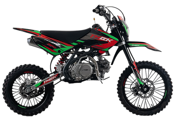 Питбайк TMBK Pitster SP2 125 (17/14) Red Green pitbikemarket.ru