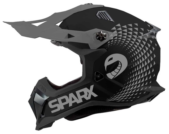Шлем эндуро SPARX Raptor (JH-601) (черный матовый, XL) pitbikemarket.ru