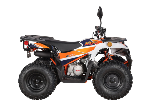 Квадрицикл KAYO AU125 (белый пластик 2024 г.) (ПТС) pitbikemarket.ru