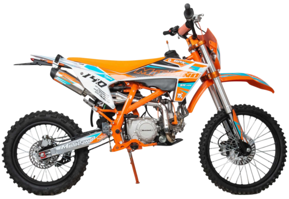 Питбайк Motoland 140 SX 140 E 19/16 Оранжевый pitbikemarket.ru