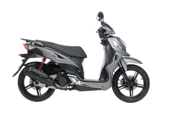 Скутер SYM Symphony SR 125 Матовый Серый pitbikemarket.ru