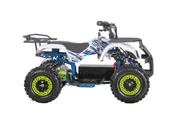 Детский электроквадроцикл WHITE SIBERIA SNEG MINI 1000W (Голубой) pitbikemarket.ru