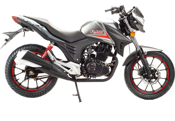 Мотоцикл Motoland FLASH 200 Серый pitbikemarket.ru