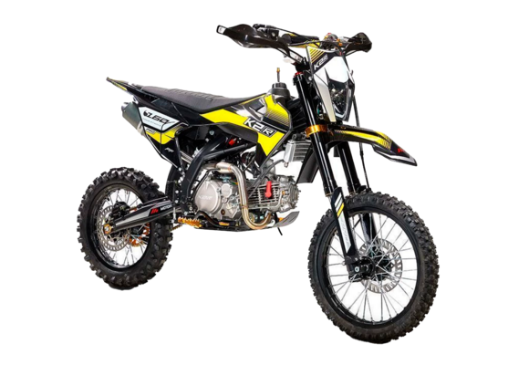 Питбайк K2R PF 160 PRO (Grey/Yellow) 2024 pitbikemarket.ru