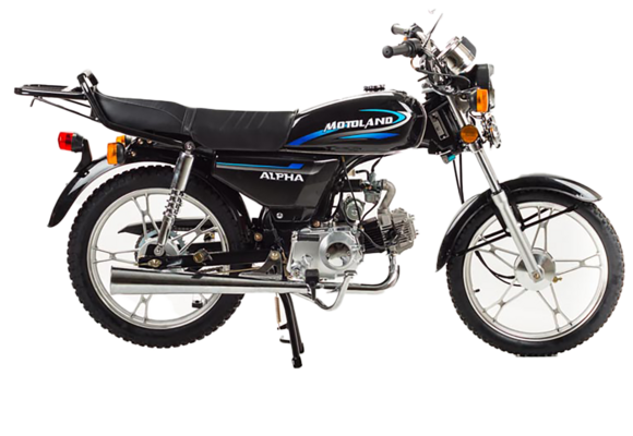 Мопед Motoland Альфа 7 Черный pitbikemarket.ru